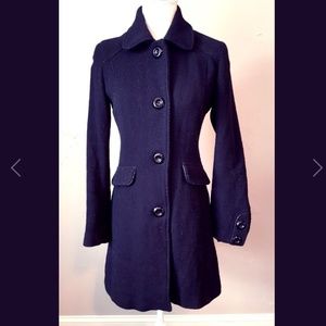 American Rag Sz S (Juniors) Black Wool-blend Coat